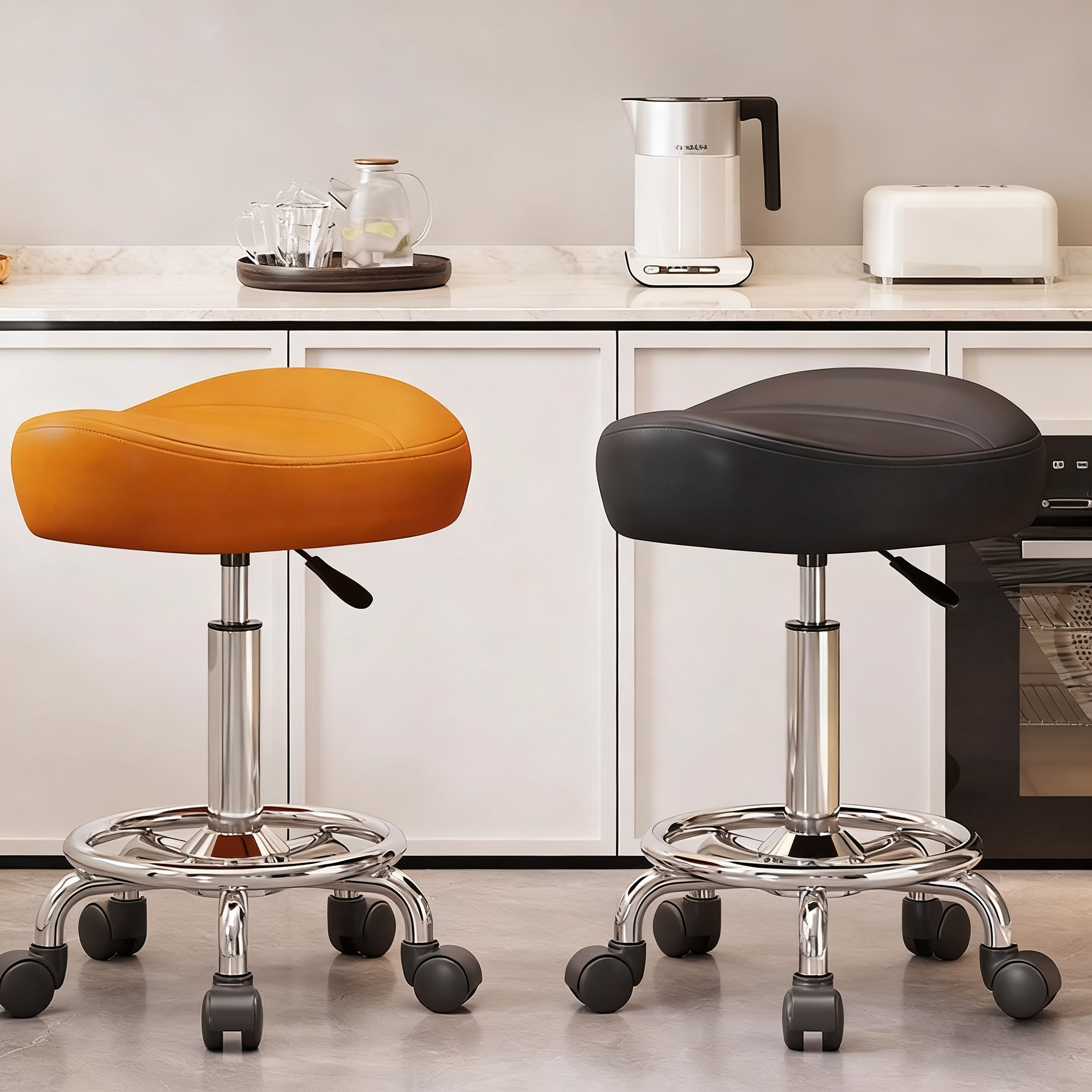 Saddle Stool Rolling Swivel SP - Office Furniture Ergonomic reseña y precio