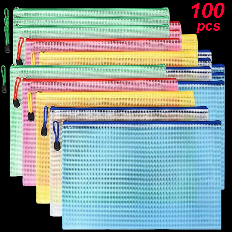 5-100PCS Stationery Storage Fo - Binder Storage Box reseña y precio