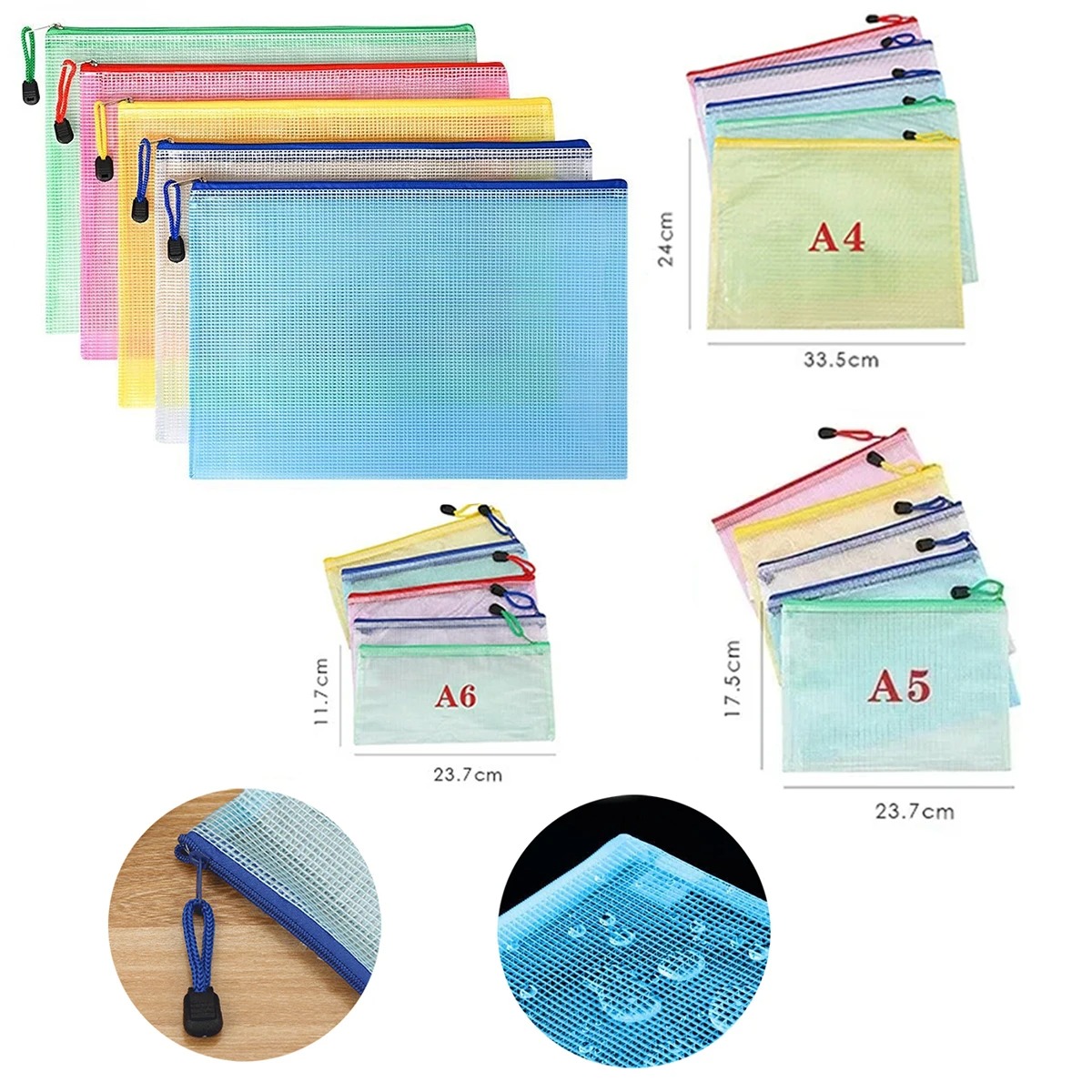 5-100PCS Stationery Storage Fo - Binder Storage Box reseña y precio