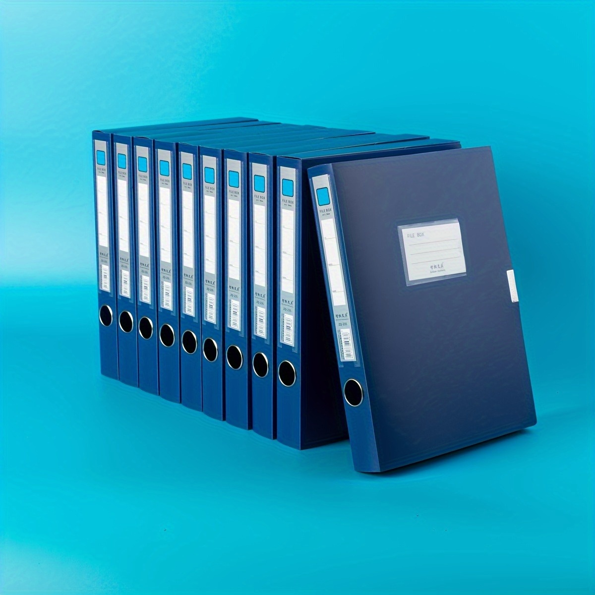 1pc/5pcs Durable A4 Plastic Fi - Binder Storage Box reseña y precio