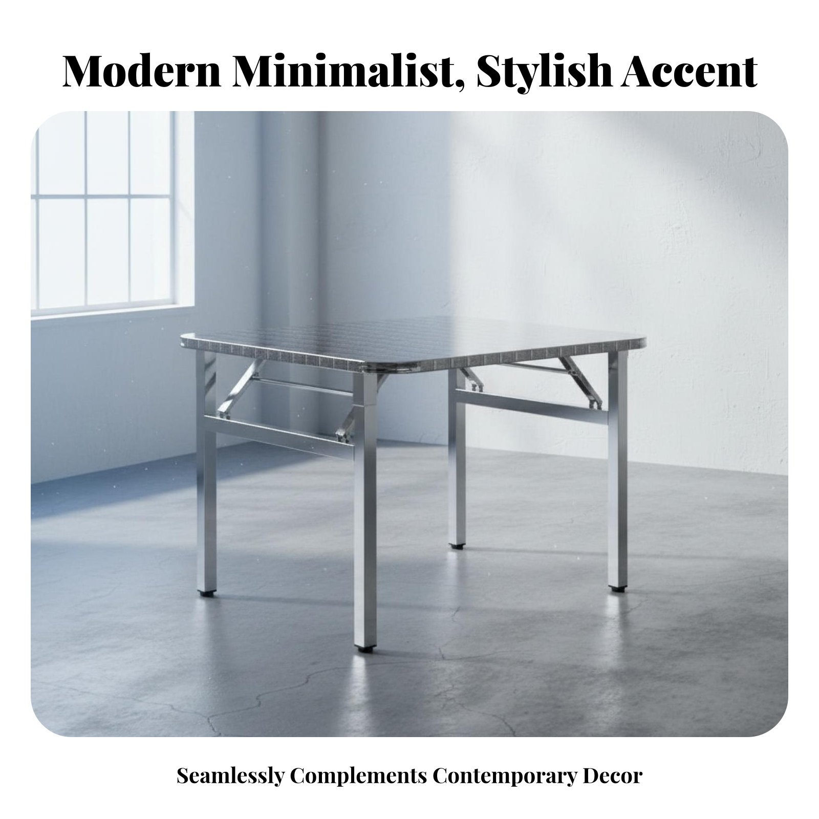 Rectangular Folding Table Fold - Office Furniture For Home reseña y precio