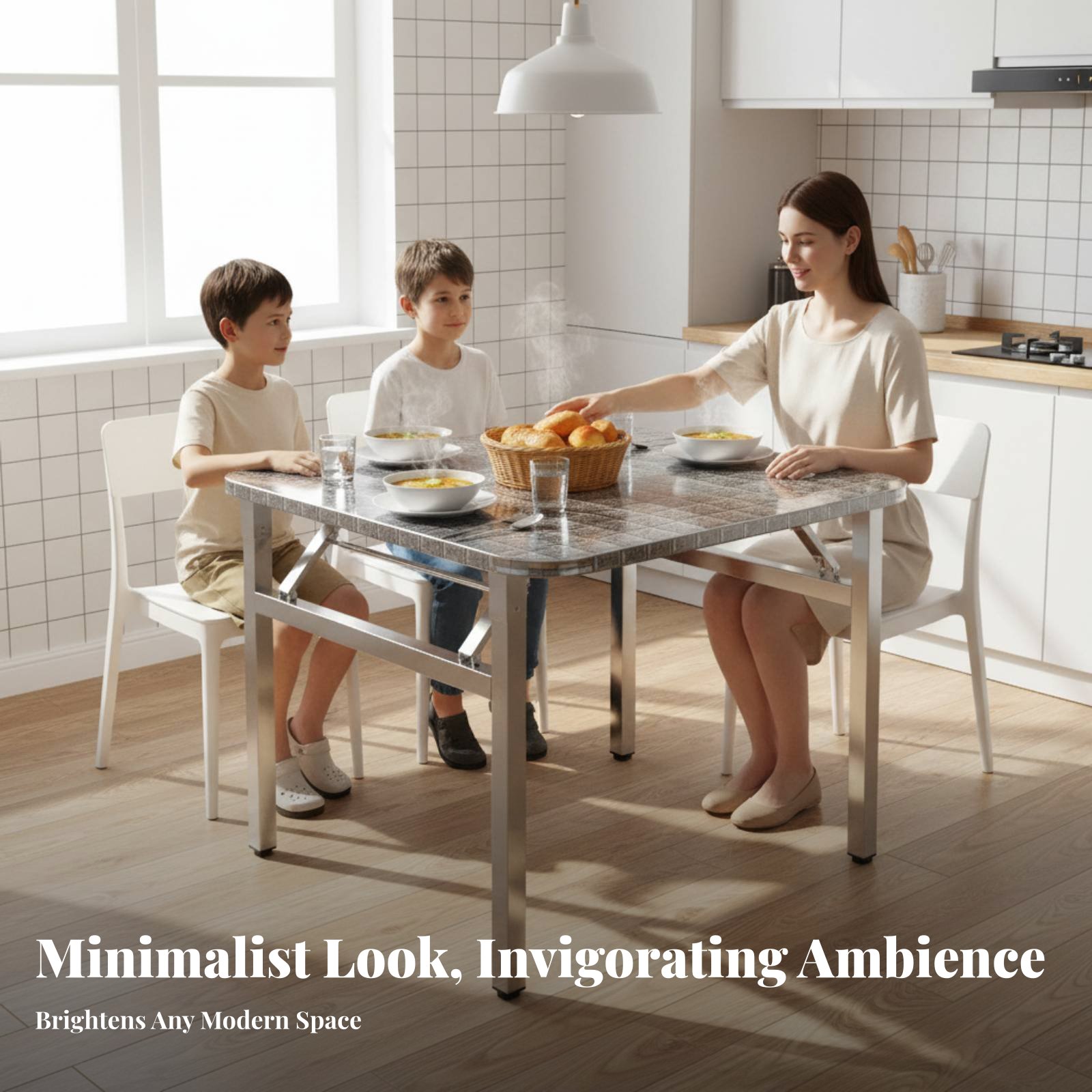 Rectangular Folding Table Fold - Office Furniture For Home reseña y precio