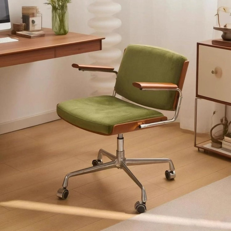 ‌Vintage Style Swivel Chair,He - Office Furniture Ergonomic reseña y precio