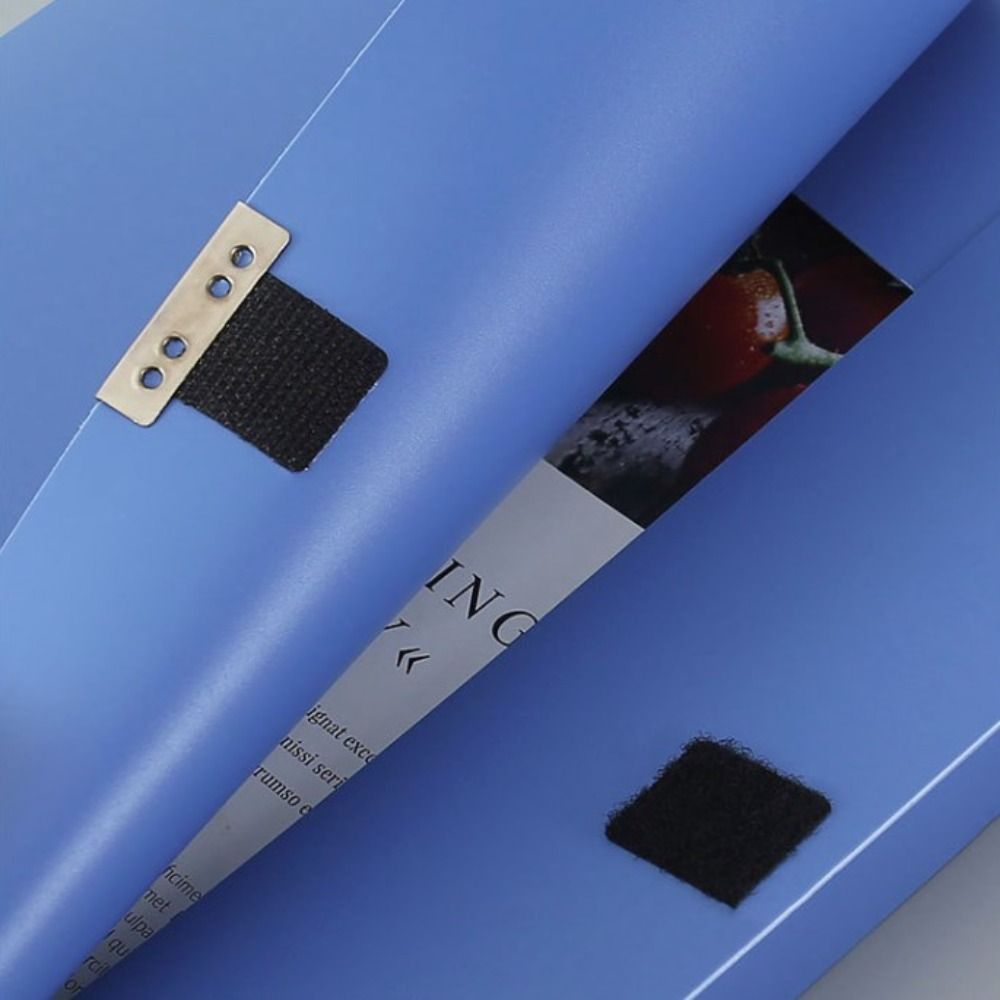 Desktop Black Blue A4 File Fol - Binder Storage Box reseña y precio