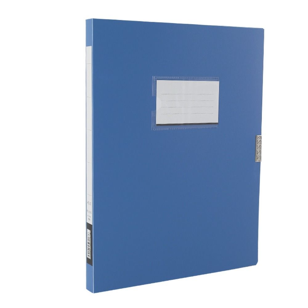Desktop Black Blue A4 File Fol - Binder Storage Box reseña y precio