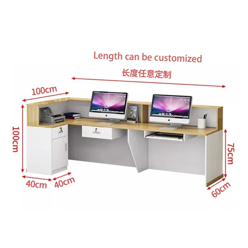 Display Salon Reception Desks  - Office Furniture Bali reseña y precio