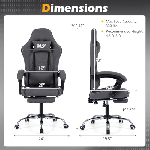 Ergonomic Gaming Chair With He - Office Furniture Ergonomic reseña y precio