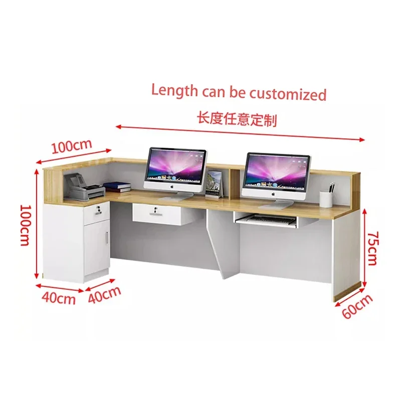Display Salon Reception Desks  - Office Furniture Bali reseña y precio