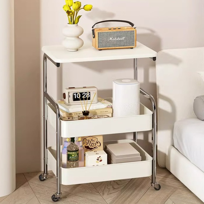 Rolling Utility Cart Organizer - Book Cart Rolling reseña y precio