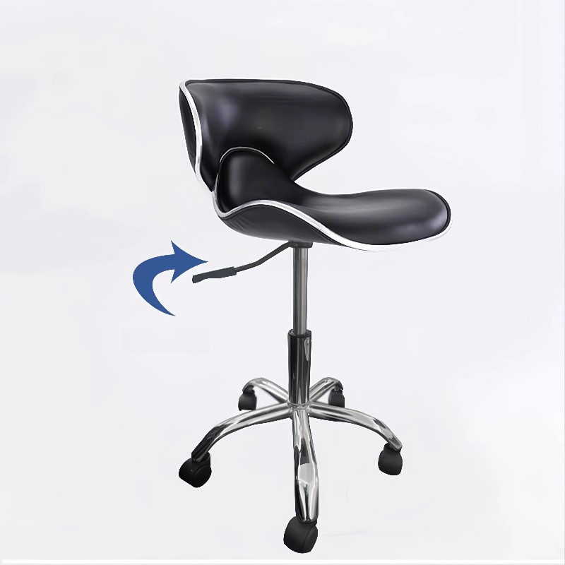 ‌Height-Adjustable PU Saddle C - Office Furniture Ergonomic reseña y precio