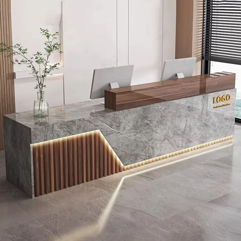 Modern Luxury Reception Desks  - Office Furniture Bali reseña y precio