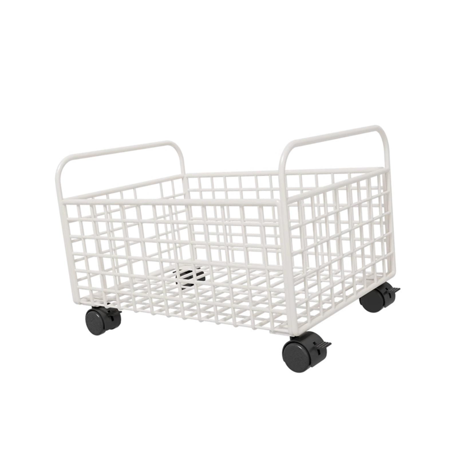 Rolling Utility Cart Metal Mes - Book Cart Rolling reseña y precio