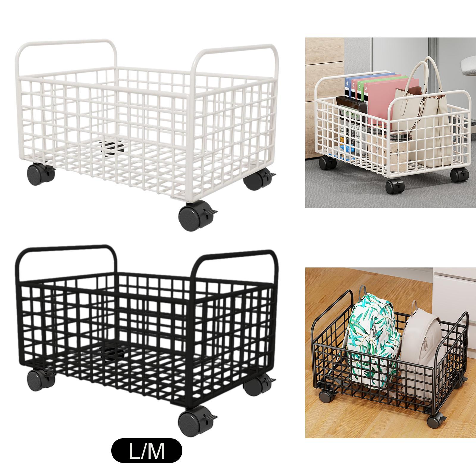 Rolling Utility Cart Metal Mes - Book Cart Rolling reseña y precio